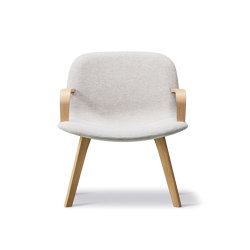 Eyes Lounge Wood Base Armchair | Armchairs | Fredericia Furniture