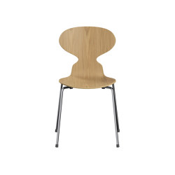 Ant™ | Chair | 3101 | Oak veneer | Chrome base | Sedie | Fritz Hansen