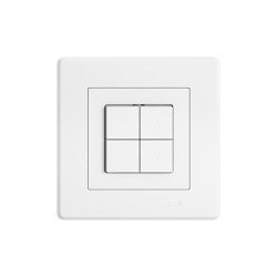 Switches, push buttons and sockets | Blind switch 2-channel | Fensterladen- / Jalousiesteuerung | Feller