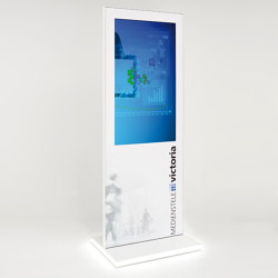 Media stele Victoria QMAD | Digital signage | Meng Informationstechnik