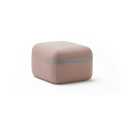 Season pouf 60 fixed or with casters | Seat upholstered | viccarbe