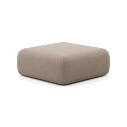 Season pouf 90 fixed or with casters h36 | Poufs | viccarbe