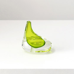 Droplet Vessel Shape 5 Lemon Green | Living room / Office accessories | SkLO