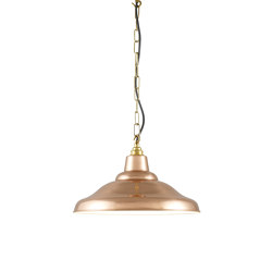 School Light Polished Copper | Lámparas de suspensión | Original BTC