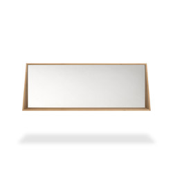 Qualitime | Oak bathroom mirror - varnished | Mirrors | Ethnicraft
