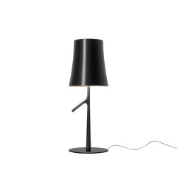 Birdie mesa pequena negro | Lámparas de sobremesa | Foscarini