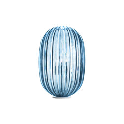 Plass table medium light blue | Table lights | Foscarini