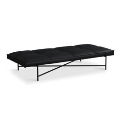 Daybed Black - Black Aniline Leather