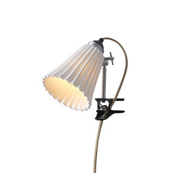 Hector Medium Pleat Clip Light, Natural | Lampade parete | Original BTC