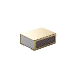 Matchbox Cover, Brass | Dining-table accessories | by Lassen