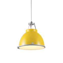 Titan Size 1 Pendant, Yellow with Etched Glass | Suspended lights | Original BTC