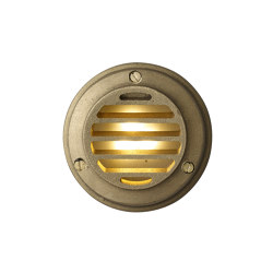 7567 Low Voltage Step or Path Light, Brass | Recessed wall lights | Original BTC