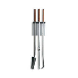 Peter Maly Wall tool set | Fireplace accessories | conmoto