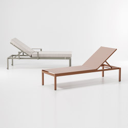 Landscape deckchair | 4-leg base | KETTAL