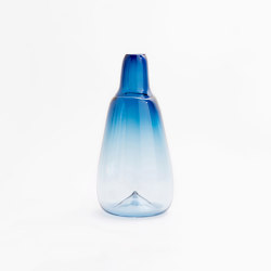 Bottle Vessel Steel Blue | Dining-table accessories | SkLO