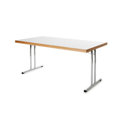 Table 1611 with doube frame | Objekttische | Embru-Werke AG