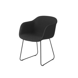 Fiber Armchair | Sled Base | Textile | Stühle | Muuto