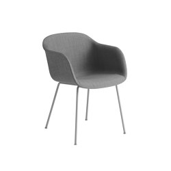 Fiber Armchair | Tube Base | Textile | Chairs | Muuto