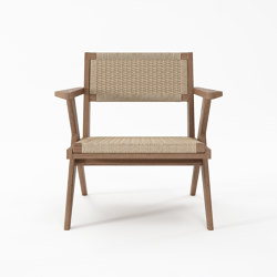 Tribute EASY CHAIR with WOVEN DANISH PAPER CORD | Armchairs | Karpenter