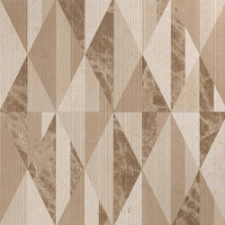 Opus | Tangram chantilly | Natural stone panels | Lithos Design