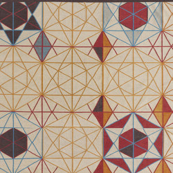 Hexa Rectangular Rug Orange 2 | Tappeti / Tappeti design | GAN
