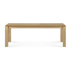Slice | Oak dining table - legs 10 x 10 cm | Dining tables | Ethnicraft