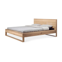 Nordic | Oak II bed - without slats - mattress size 180x200 | Beds | Ethnicraft