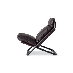 Cross Armchair - High Backrest Leather Version | Sillones | ARFLEX