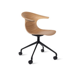 Loop 3D Wood Swiwel with Castors | Chairs | Infiniti