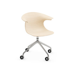 Loop 3D Wood Swiwel with Castors | Chairs | Infiniti