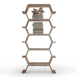 MHC.2 | Single Units and Bookshelf | Shelving | Molteni & C