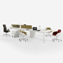 Frame EVO operative | Desks | Sinetica Industries