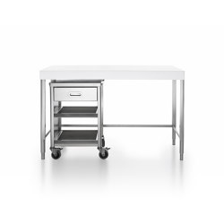 Storage units 130C-BANCO-1 | Kitchen furniture | ALPES-INOX