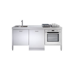 Washing and cooking kitchens LC190-A60+L60+F60/1 | Compact kitchens | ALPES-INOX