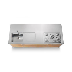 Washing and cooking elements | Compact kitchens | ALPES-INOX
