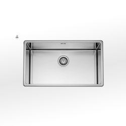 Built-in bowls radius
VFR 475 | Kitchen sinks | ALPES-INOX