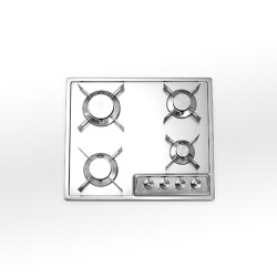 Countertop hobs depth 50 cm A 558/4G | Tables de cuisson | ALPES-INOX