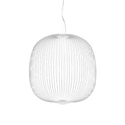 Spokes 2 Large suspension white | Suspended lights | Foscarini