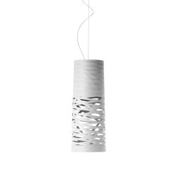 Tress suspension small white | Suspended lights | Foscarini