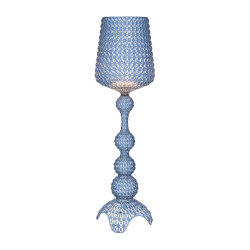 Kabuki Indoor Azzurro | Lampade piantana | Kartell