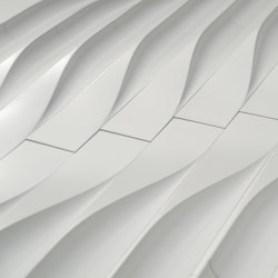 Liquid Forms 3D concrete tile for interior and exterior | Keramik Fliesen | KAZA