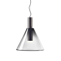 PHENOMENA pendant smoke grey silver | Suspensions | Bomma