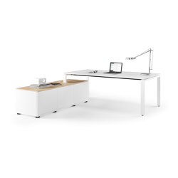 Solos Manually height-adjustable desk | Desks | Assmann Büromöbel