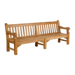 Rothesay Gartenbank 240cm | with armrests | Barlow Tyrie