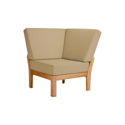 Haven Corner Module DS | Seat and backrest upholstered | Barlow Tyrie