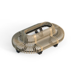 Nova C Back Stadium configuration | Benches | Green Furniture Concept