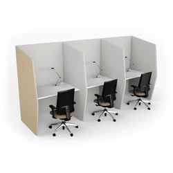 Snug workbooth | Sound absorbing furniture | Boss Design