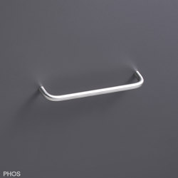 U-shaped handle, Ø10 mm, hole spacing 192 mm | Maniglie arredo | PHOS Design