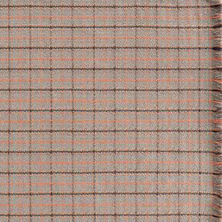 Garden Layers Rug Tartan terracotta | Alfombras / Alfombras de diseño | GAN