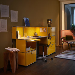 USM Haller E | Golden Yellow | Desks | USM